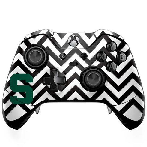 Michigan State University Spartans S Chevron Xbox One Skins